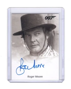JAMES BOND 2016 ARCHIVES - SPECTRE EDITION ROGER MOORE AUTOGRAPH JAMES BOND - Bild 1 von 2