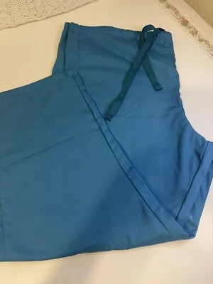 Pantalones Médicos 3XL Verde Azulado Cordón Foto 1 de 4