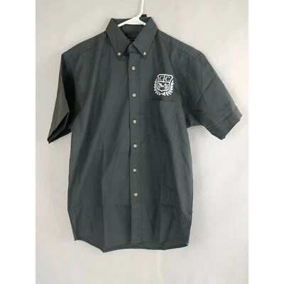 NWT Blue Generation C/C Emblem Work Shirt Button Up Gray Size Small - Image 1 of 4
