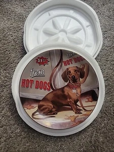 Dackel Hot Dog Teller...Danbury Neuwertig - Bild 1 von 2
