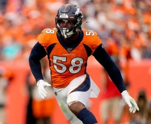 Denver Broncos Von Miller 8x10 Photo NFL Football Print #2 - Picture 1 of 1