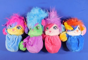 POPPLES LOT OF 4 LULU, SUNNY, YIKES, IZZY SPIN MASTER 2015 NETFLIX WITH TAGS - Picture 1 of 9