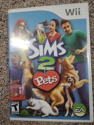 The Sims 2: Pets (Nintendo Wii, 2007) With Instructions - Image 1 of 4