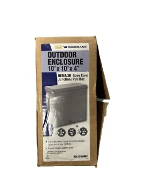 HUBBELL Hubbel Wiegmann RSC101004RC Outdoor Enclosure Screw Cover Junction/Pull Box