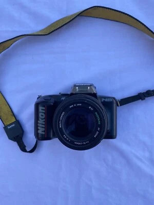 Lente para cámara fotográfica Nikon F-401x N4004 35 mm SLR F 4-5,6 70-210 mm COMO NO ESTÁ PROBADO Foto 1 de 4