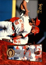 1995 Select Baseball Card #104 Reggie Sanders