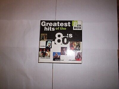Greatest Hits Of The 80s, 8 Cd Box Set,duran Duran,blondie,culture Club,go West • 5.57€