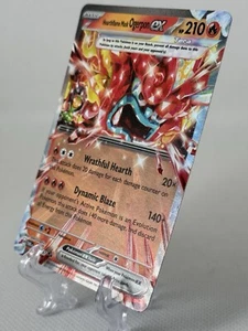 Tarjeta Pokémon Hearthflame Mask Ogerpon ex 040/167 Holo Twilight Masquerade - Imagen 1 de 3