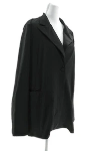 Markenlose Damen Business Jacken Langarm Farbe Schwarz Größe 2XL - Bild 1 von 3