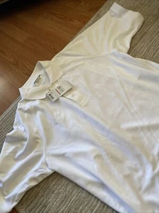 gander mountain guide series mens L white polo - Picture 1 of 6