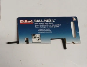 EKLIND 14307 7/64 LONG ARM BALL-HEX-L KEY CARDED - Picture 1 of 2