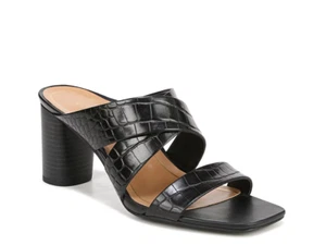 Vionic Women's Merlot Sandal, Style# I8686L2001, Size 7.5 Medium, Black Croc - Picture 1 of 15