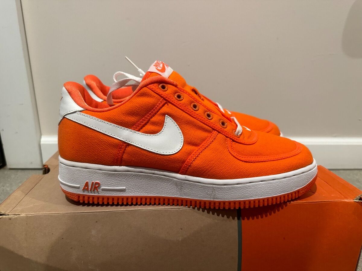 Nike Air Force 1 Canvas Orange for Sale | Authenticity Nike Air Force 1 Canvas Orange for Sale | Authenticity