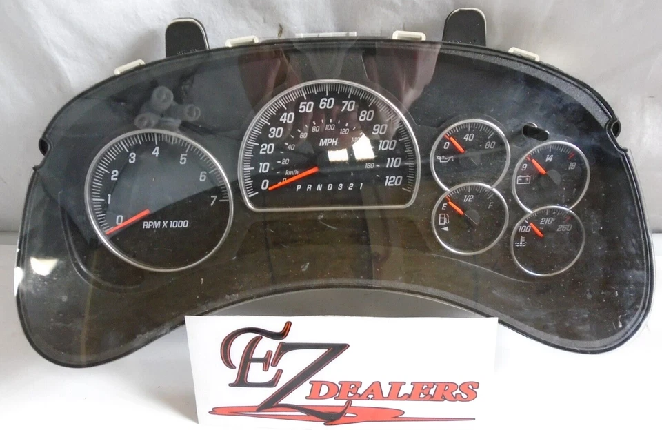 Cuadro de instrumentos GMC Envoy Isuzu Ascender 2006 15140617 (millas desconocidas) Foto 1 de 4