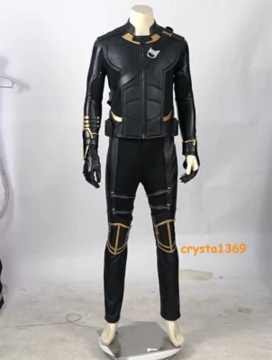 NEW Avengers Endgame Clinton Barton Hawkeye Cosplay Men Costume Ronin Full Suit - Image 1 of 4