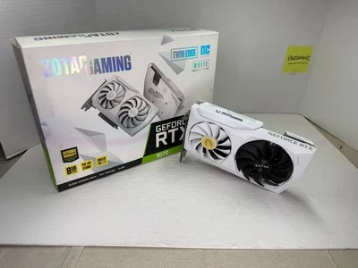 ZOTAC GeForce RTX 3070 Twin Edge OC White Edition, w/TEST RESULTS and Box! - Image 1 of 4