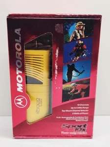 Motorola Sport 10X UHF GMRS Radio Talkabout Testowane na odległość Działające - Zdjęcie 1 z 22