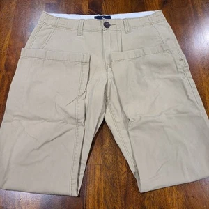 Pantalones American Eagle Original Rectos Para Hombre Talla 29/30 Caqui - Imagen 1 de 8