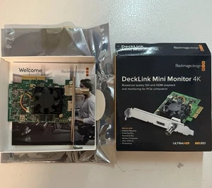 Blackmagic Design DeckLink Mini Monitor 4K PCIe Playback Card Free Shipping - Picture 1 of 1