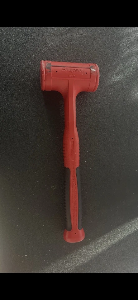 Martillo soplado muerto Snap-on 32 oz agarre suave HBFE32 rojo Foto 1 de 4