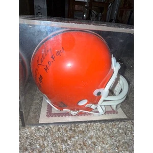 Leroy kelly mini Helmet #44 with certification of authenticity - Picture 1 of 6
