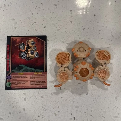 BAKUGAN Battle Gear Copper LASHOR 100G Spin Master/Sega Toys W/ Ability Card - Image 1 of 3