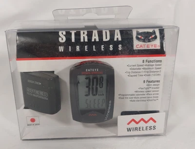 Cateye Strada Slim CC-RD300W Wireless Bike Computer New - Image 1 of 4