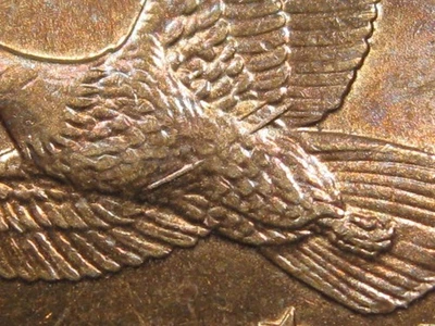 ERROR: 2000-P Sacagawea Native American Dollar Wounded/Speared Eagle Variety. - Image 1 of 4