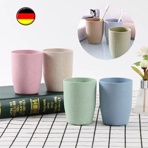 Zahnputzbecher Zahnbürstenhalter Zahnpasta Becher Badbecher Mundspülbecher DE - Bild 1 von 13