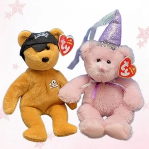 ⭐️ ROGER & MARY ⭐️ Vedes Germany 🔶️EXCLUSIVES🔶️ Ty Beanie Babies HTF! MWMT'S  - Picture 1 of 1