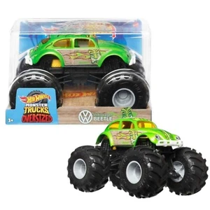Hot Wheels Monster Trucks "Maggiolino" Macchina in metallo pressofuso scala 1:24 - Foto 1 di 6
