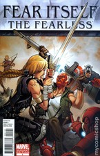 Fear Itself The Fearless 1D Larocca Variant NM 9.4 2011 Stock Image