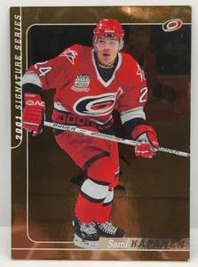 2001 Signature Series/ In the Game/ Sami Kapanen #225 Carolina Hurricanes/ NHL - Picture 1 of 2