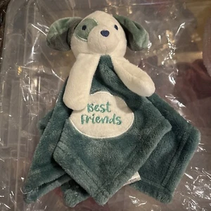 Green And White Puppy Lovey. Best Friends - Picture 1 of 4