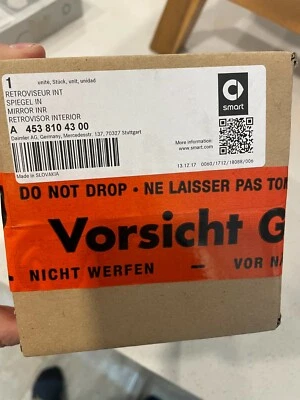 NUEVO OEM Genuino Smart Fortwo Espejo Retrovisor Interior Interior A4538104300 Benz Foto 1 de 3