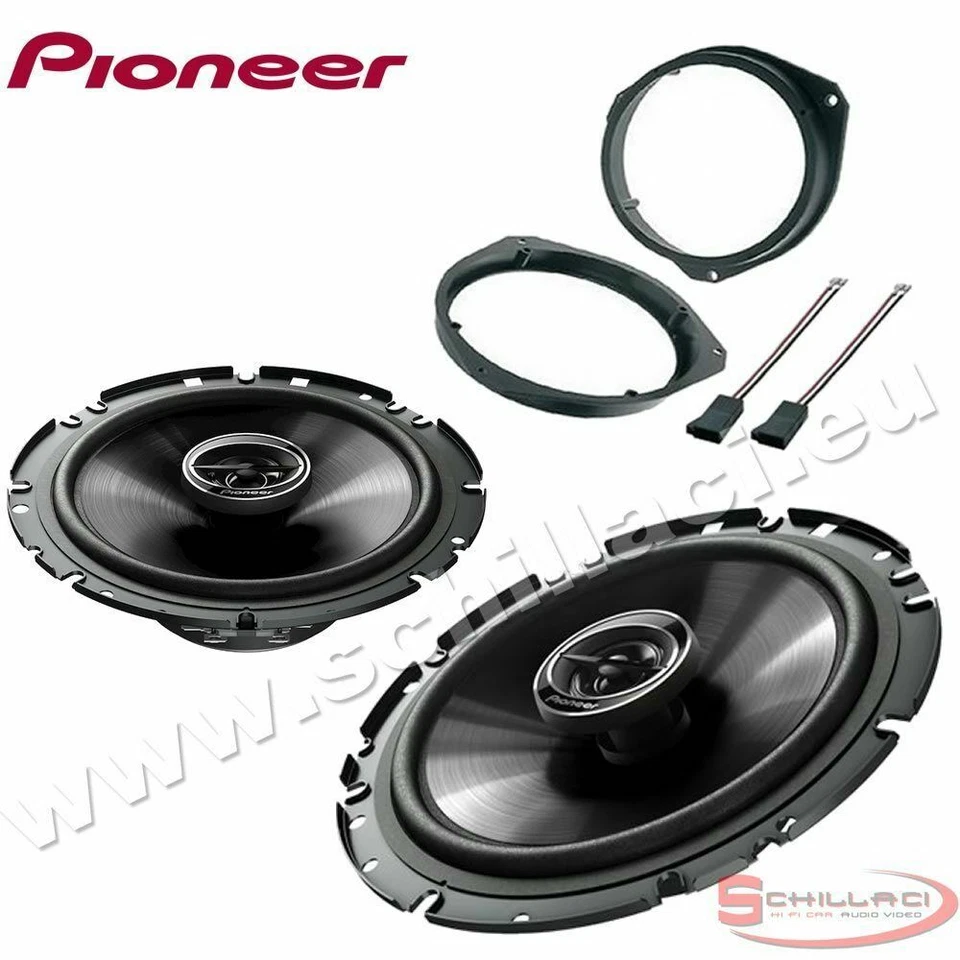 Kit casse anteriori/posteriori PIONEER Alfa romeo Giulietta con adat e sup