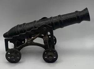Antique Cannon Model Age & Metal Unknown 8” Barrel - Picture 1 of 11
