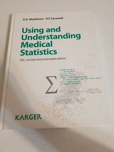 Using And Understanding Medical Statistics, 5th Ed. D.E. Matthews, V.T. Farewell - Picture 1 of 10