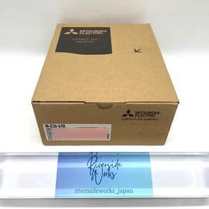 MITSUBISHI FR-E720-0.75K Inverter 3PH AC200-220V 0.75kW FRE7200.75K New - Picture 1 of 13