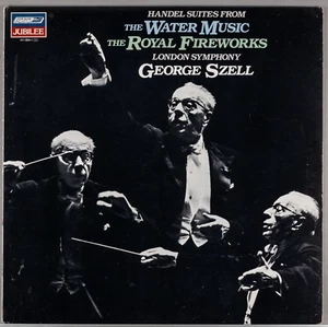 HANDEL LONDON SYMPHONY Water Music Royal Fireworks Music 1971 LP Vinyl : VG+/VG+ - Picture 1 of 6
