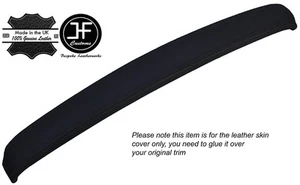 Negro Pegatina Superior Tablero Piel Funda Para Vauxhall Victor Fe VX1800 2300 - Imagen 1 de 3