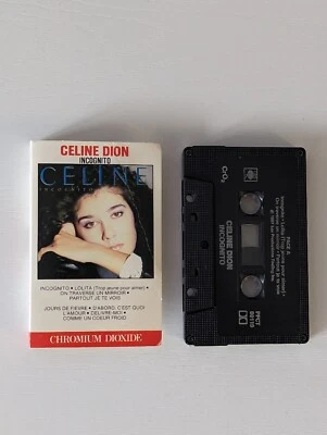 CELINE DION : Incognito CASSETTE TAPE ** 1987 CBS Records CANADA (FIRST EDITION) - Image 1 of 4