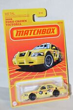 1:64 Matchbox 10/12 2006 Ford Crown Victoria taxi checker cab