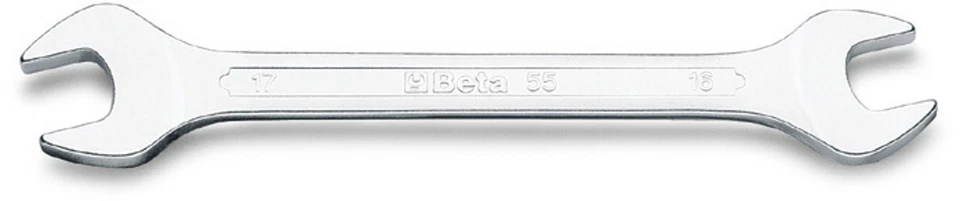 Chiave a forchetta doppia Beta Utensili 55 cromata - Immagine 1 di 1