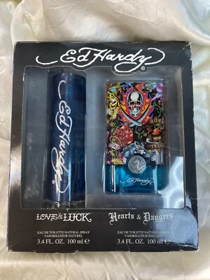 Ed Hardy Love and Luck, and Hearts and Daggers 两件式礼品套装  — 第 1/3 张图片