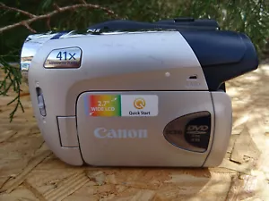 Canon DC310 DVD Camcorder FÜR TEILE REPARATUR WIE BESEHEN - Bild 1 von 10