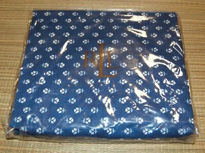 Ralph Lauren Cote D'Azur FULL Bed Skirt Dust Ruffle Bedskirt Blue Flowers #97 - Picture 1 of 2