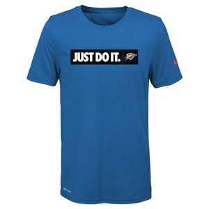 Nike NBA Youth Boys Oklahoma City Thunder Dri-Fit T-Shirt - Picture 1 of 5