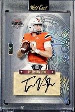Tyler Van Dyke🔥1 OF 1🔥2023 Wild Card 7 Card Studs AUTO  MIAMI 