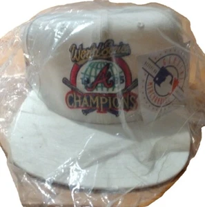 1995 New Era Atlanta Braves World Series Championship Hat-New, Never Used/Worn - Picture 1 of 4